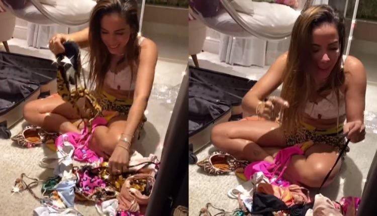 Anitta faz as malas para reality: ‘Vou levar camisinha’