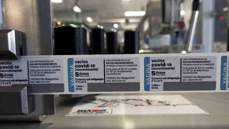 Fiocruz recebe insumos para produzir vacinas