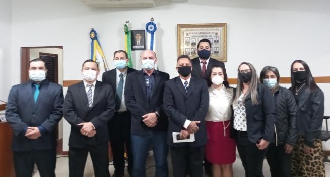 Câmara de Caracol retorna aos trabalhos e conta com a presença do prefeito Neco Pagliosa