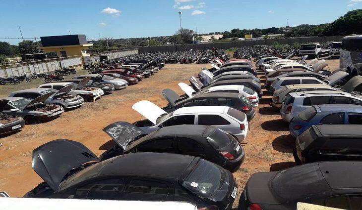 Detran-MS realiza leilão online de 122 lotes de veículos para circulação