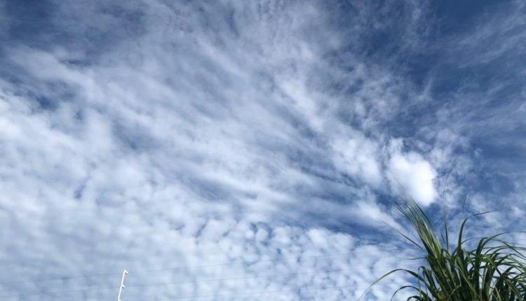 Em MS, domingo será parcialmente nublado e com possibilidade de chuvas