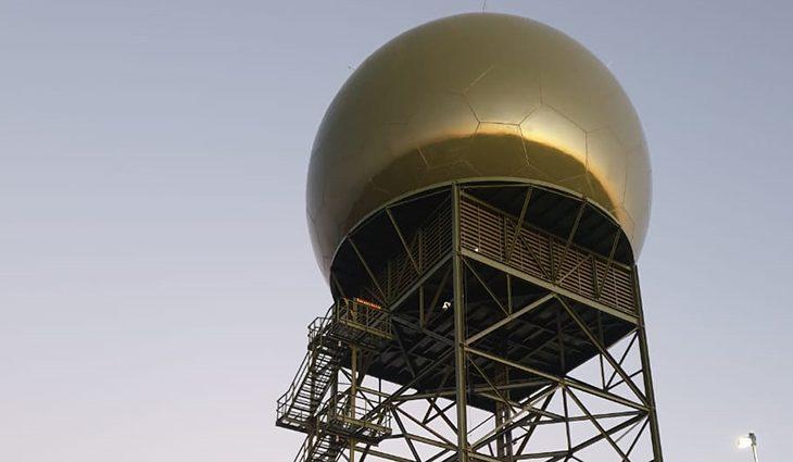 Reinaldo acompanha Bolsonaro em inauguração de radar em Ponta Porã