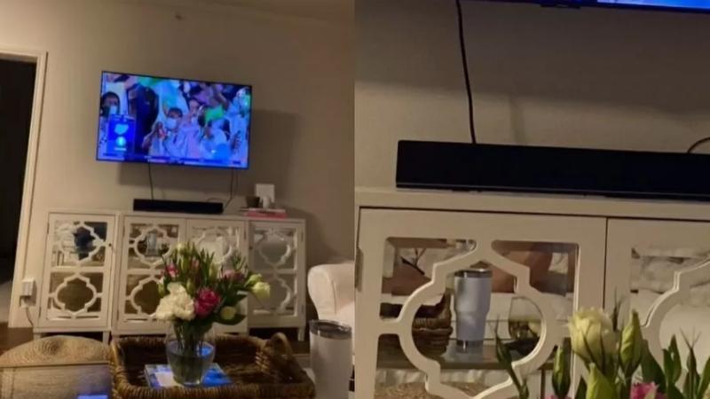 Namorado manda foto assistindo Olimpíadas e mulher descobre traição por reflexo