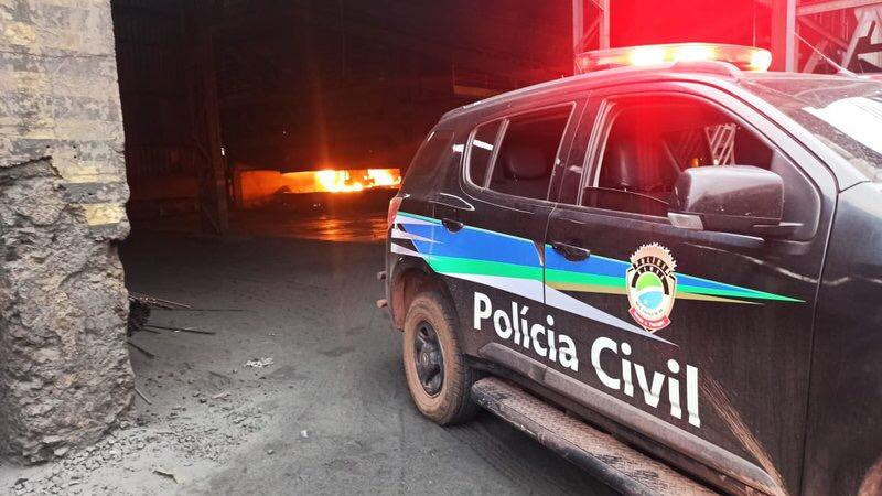 Polícia realiza incineração de drogas em Corumbá
